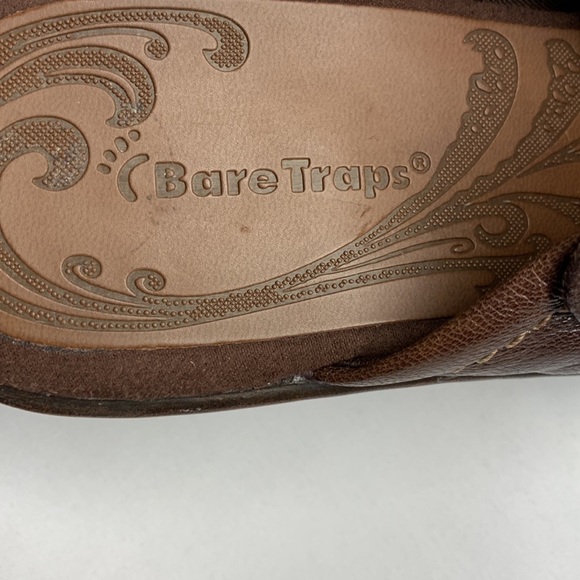 Bare Traps Clogs Mules Sandals Poetta Brown Size 6M - Picture 6 of 9
